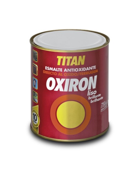 Oxiron Esmalte Antioxidante Liso Verde Pradera 0,75 L Brillante