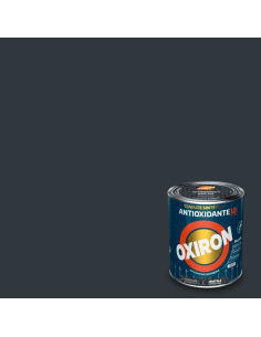 Oxiron Esmalte Antioxidante Martelé Gris Oscuro 0,75 L