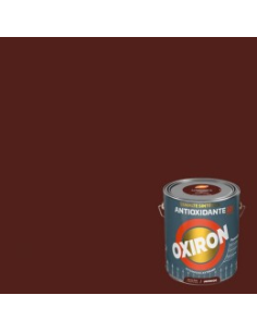 Oxiron Esmalte Antioxidante Pavonado Marrón Óxido 0,75 L