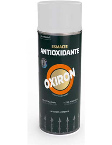 OXIRON SPRAY LISO SATINADO BLANCO 0,4L