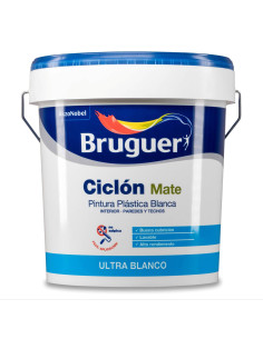 PINTURA PLASTICA BRUGUER CICLON MATE 15 L