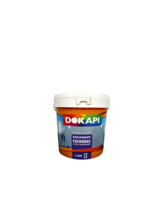 Dokapi Plástica Revestimiento Liso Antimoho 14 L