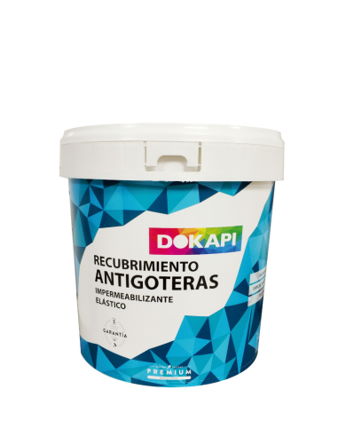 Dokapi Antigotera Caucho Acrílico Antimoho Rojo...