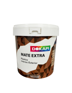 Dokapi Plástica Mate Extra Antimoho 14 L