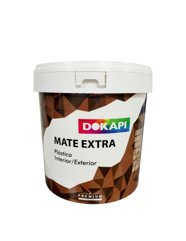 Dokapi Plástica Mate Extra Antimoho 14 L