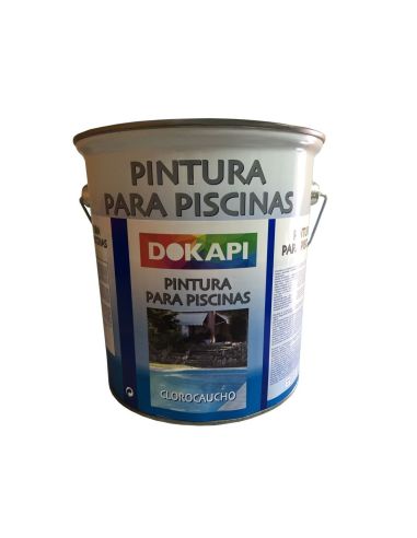 PISCINAS DOKAPI  4L AZUL CLOROCAUCHO