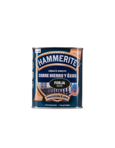 HAMMERITE ESMALTE METALICO  FORJA 750 ml  NEGRO