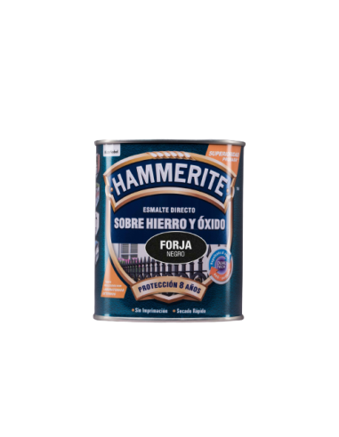 HAMMERITE ESMALTE METALICO  FORJA 750 ml  NEGRO