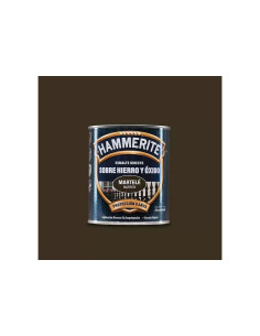 HAMMERITE ESMALTE METALICO  MARTELE 250 ml  MARRON