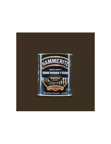 HAMMERITE ESMALTE METALICO  MARTELE 250 ml  MARRON