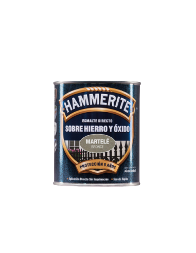 HAMMERITE ESMALTE METALICO  MARTELE 750 ml  BRONCE