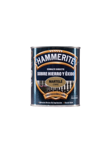 HAMMERITE ESMALTE METALICO  MARTELE 750 ml  COBRE