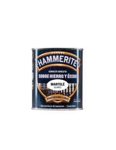 HAMMERITE ESMALTE METALICO  MARTELE 750 ml  BLANCO