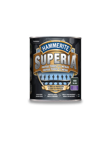 HAMMERITE SUPERIA  SATINADO  750 ml  VERDE