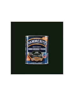 HAMMERITE ESMALTE METALICO  LISO BRILLANTE  5 L VERDE OSCURO