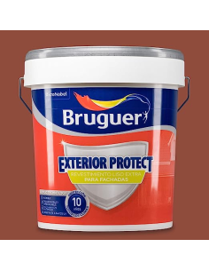 Bruguer Revestimiento Exterior Protect 10 Años Terracota 15 L