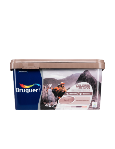 BRUGUER CORES DO MUNDO 4 l. PEDRA INTERMEDIÁRIA...