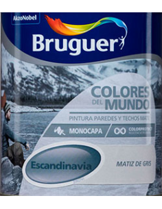 BRUGUER CORES DO MUNDO 750 ml. TOM DE CINZA ESCANDINÁVIA