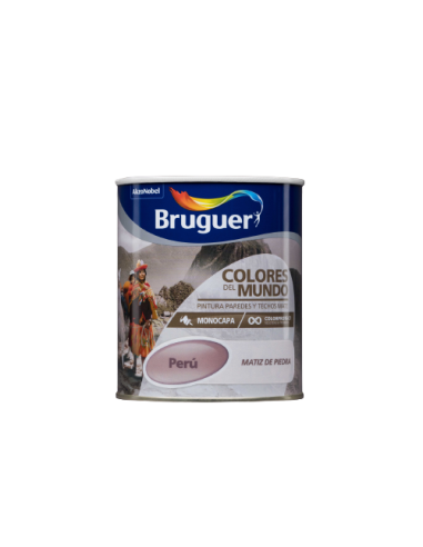 Bruguer Colores del Mundo Perú Matiz Piedra 750 ml