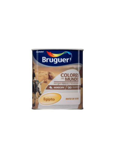 Bruguer Colores del Mundo Egipto Matiz Ocre 750 ml