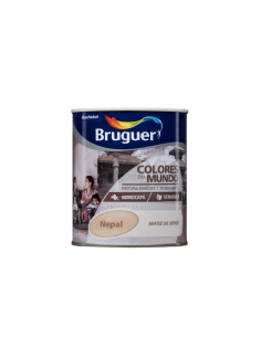 BRUGUER CORES DO MUNDO 750 ml. NEPAL TOM DE BEGE