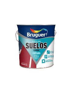 PINTURA SUELOS BRUGUER TERRENA 4 L GRIS   7001