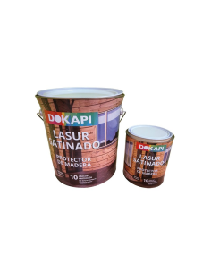 Dokapi Lasur al Disolvente Satinado Nogal 750 ml