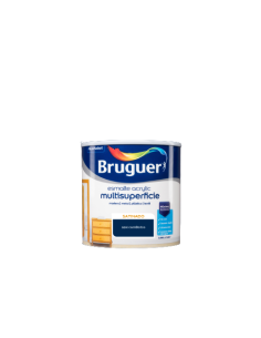 ESMALTE BRUGUER ACRYLIC MULTISUP. SATINADO 250 ml  AZUL...