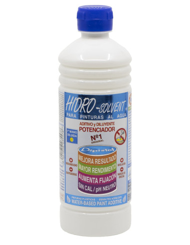 DISOLVENTE HIDRO SOLVENT 500 ml PINTURA AL AGUA