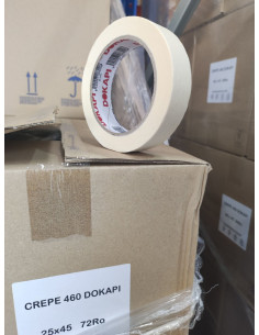 Dokapi Cinta de Pintor Krepp 460 25 mm x 45 m