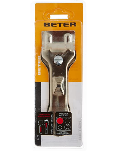 RASPADOR CERÂMICO DE VIDRO 15013 METAL