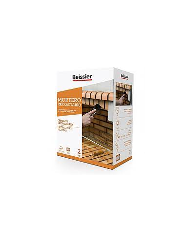 MORTERO REFRACTARIO 2 kg