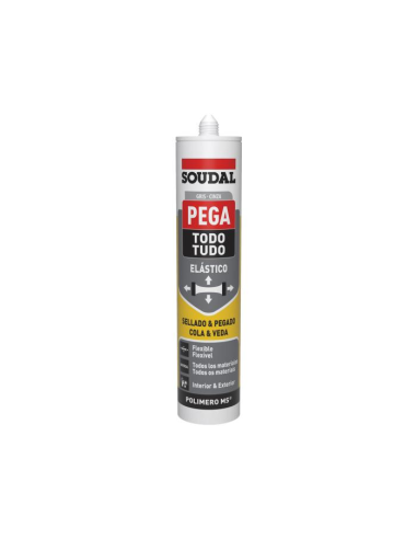 SELLA PEGA TODO SOUDAL GRIS 290 ml