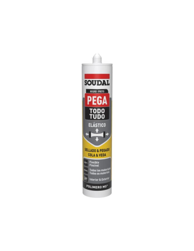 SELL. PEGA TODO SOUDAL PRETO 290ML.