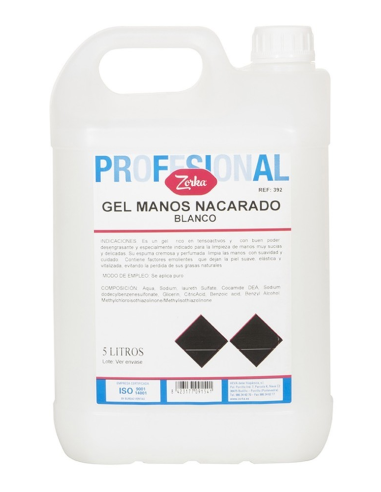 JABON LIQUIDO INDUSTRIAL ZORKA 5  L MANOS
