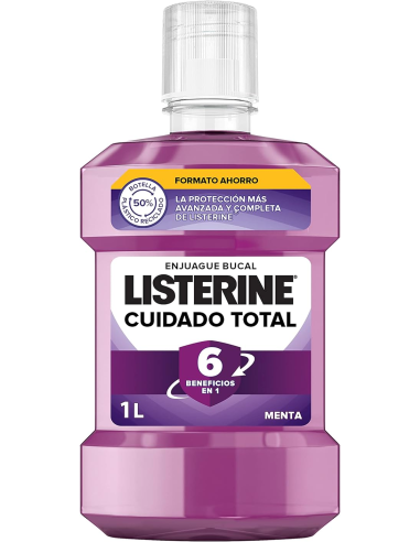 Listerine Enjuague Bucal Cuidado Total 1 L