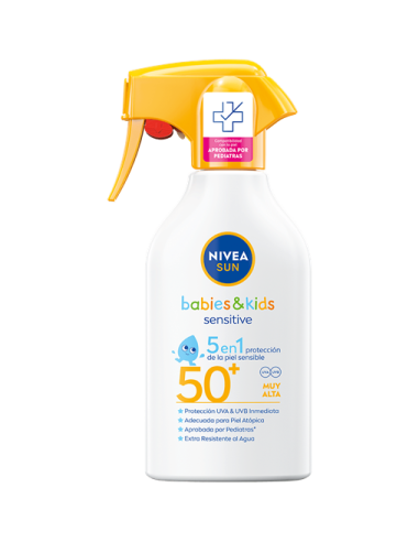 Bronceador Nivea Pistola 270 ml F-50 Niños...