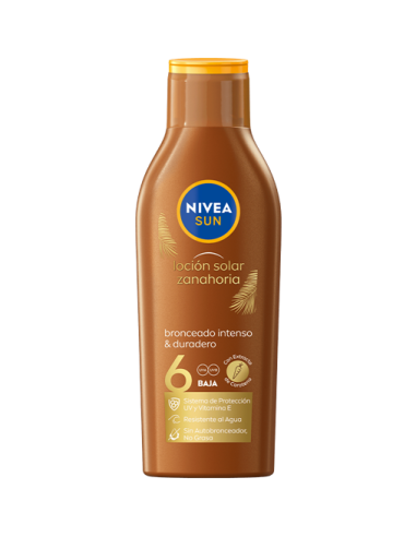 Nivea Sun Loción Solar Zanahoria F-6 200 ml