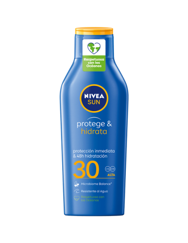 Bronceador Nivea 400 ml F-30 Protege e Hidrata