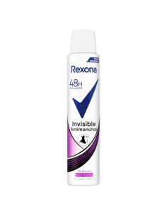 DESODORANTE FEMENINO REXONA SPRAY 200 ml INVISIBLE AQUA