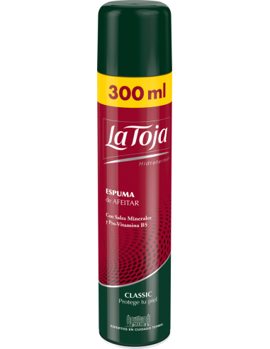 LA TOJA CLASSIC ESPUMA DE BARBEAR 300ML
