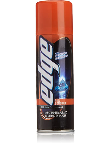GEL AFEITAR EDGE SPRAY 200 ml PIEL SENSIBLE