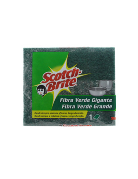 Scotch-Brite Estropajo Fibra Verde Gigante 1 ud