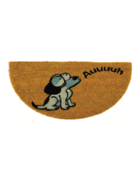 FELPUDO SEMILUNA 40 x 70 COCO GOMA DIBUJOS