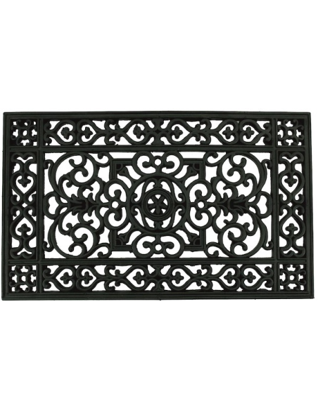 TAPETE RETANGULAR TOLEDO 45X75 BORRACHA E PVC