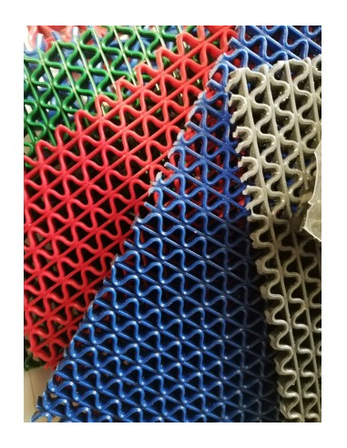 TAPETE ZIG ZAG 40X67 VINIL