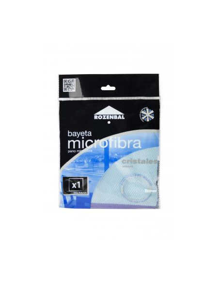 BAYETA MICROFIBRA CRISTALES 36 x 36