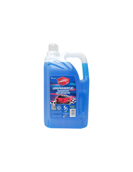 LAVAPARABRISAS LUBREX GARRAFA 5 L  ANTIMOSQUITOS