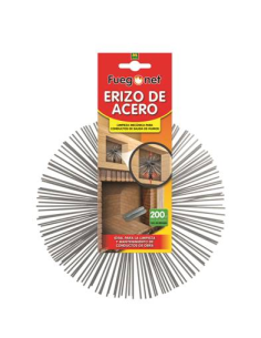 DESHOLLINADOR FUEGO NET ERIZO  ACERO   Ø200 mm 2