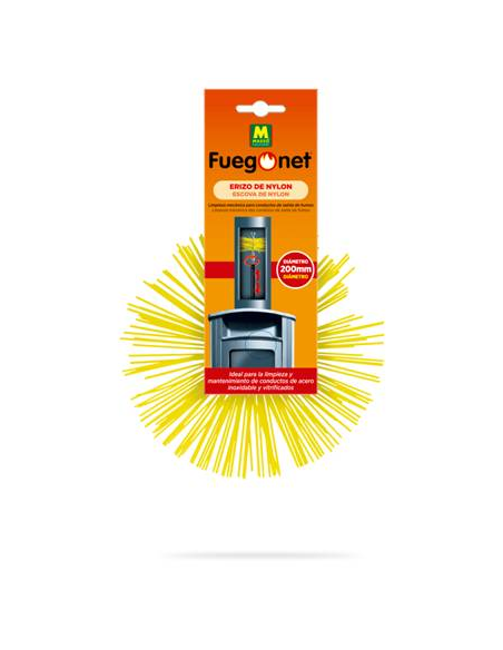 Fuegonet Deshollinador Erizo de Nylon Ø 200 mm